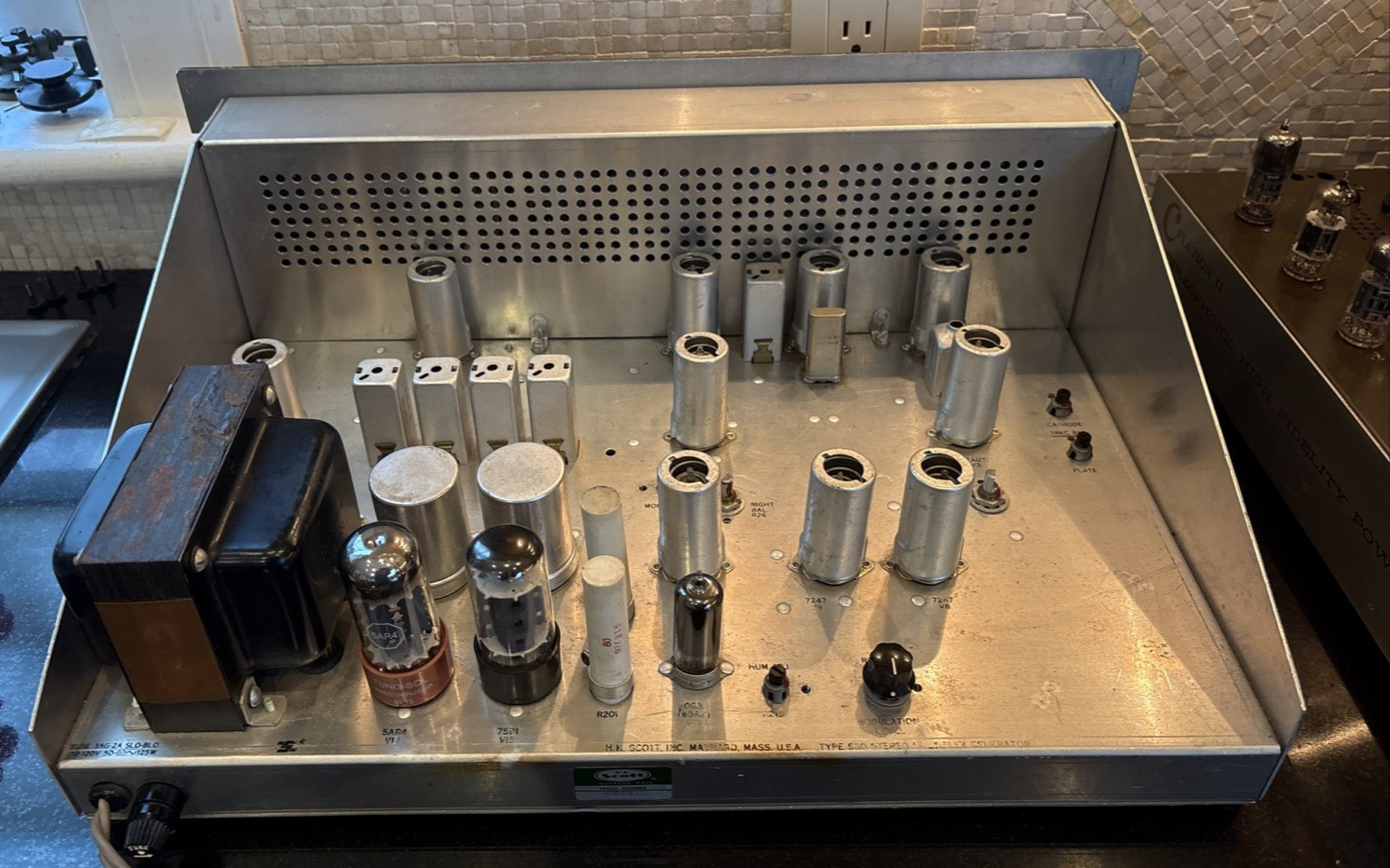 Scott 830 Multiplex Stereo Tube Generator