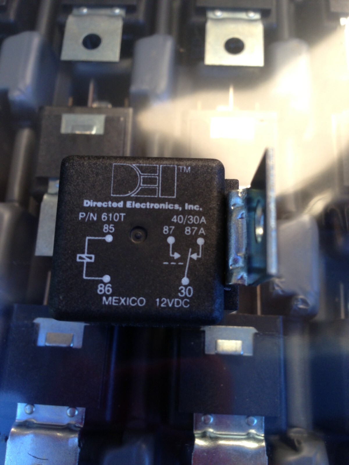 NEW Directed 610T Relay Directed Electronics Inc Automotive 12 Volt 40A