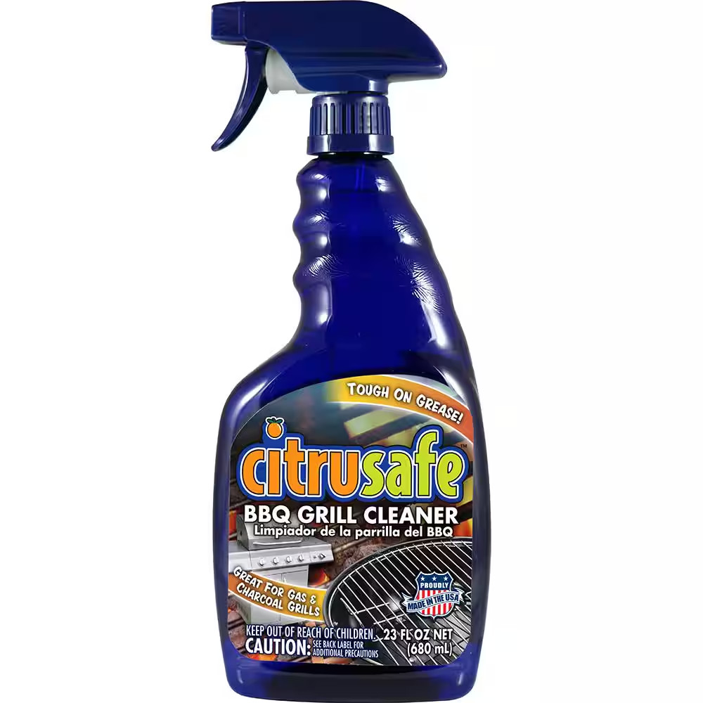 23 Oz BBQ & Grill Cleaner Heavy Duty Degreaser for Outdoor Cooking