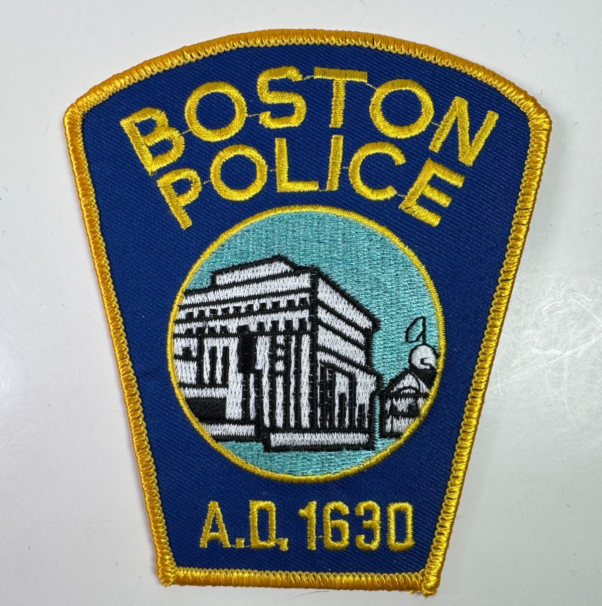 Boston Police Massachusetts MA Patch Q6B