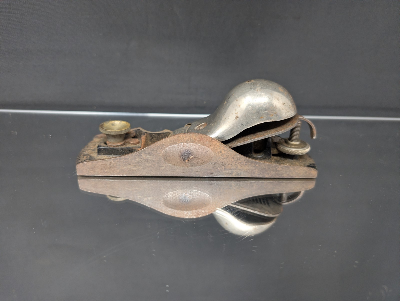 1920s Stanley SWEETHEART no. 65 Low Angle Block Plane KNUCKLE Antique Tool