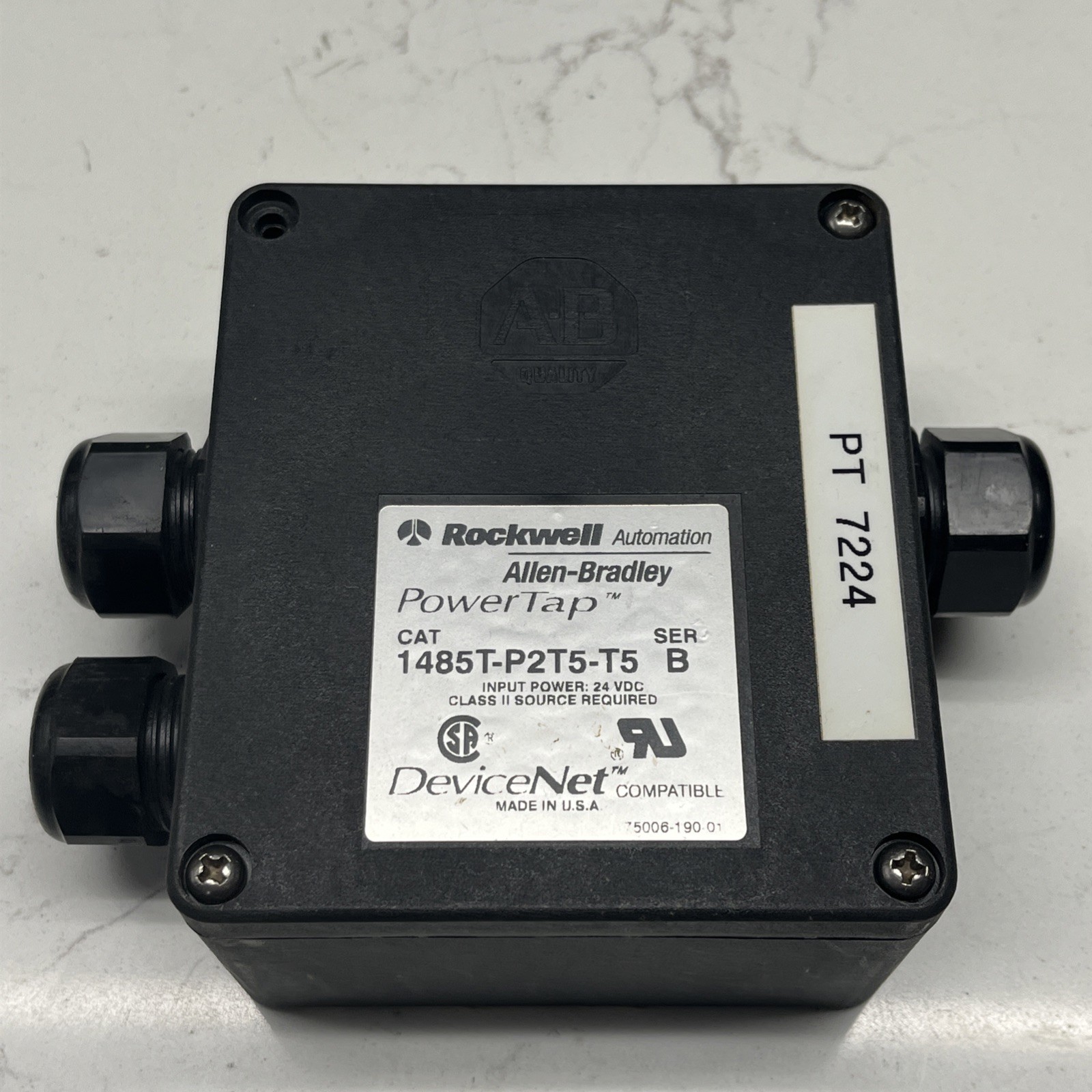 Allen Bradley DeviceNet PowerTap Power Device   1485T-P2T5-T5    Ser B