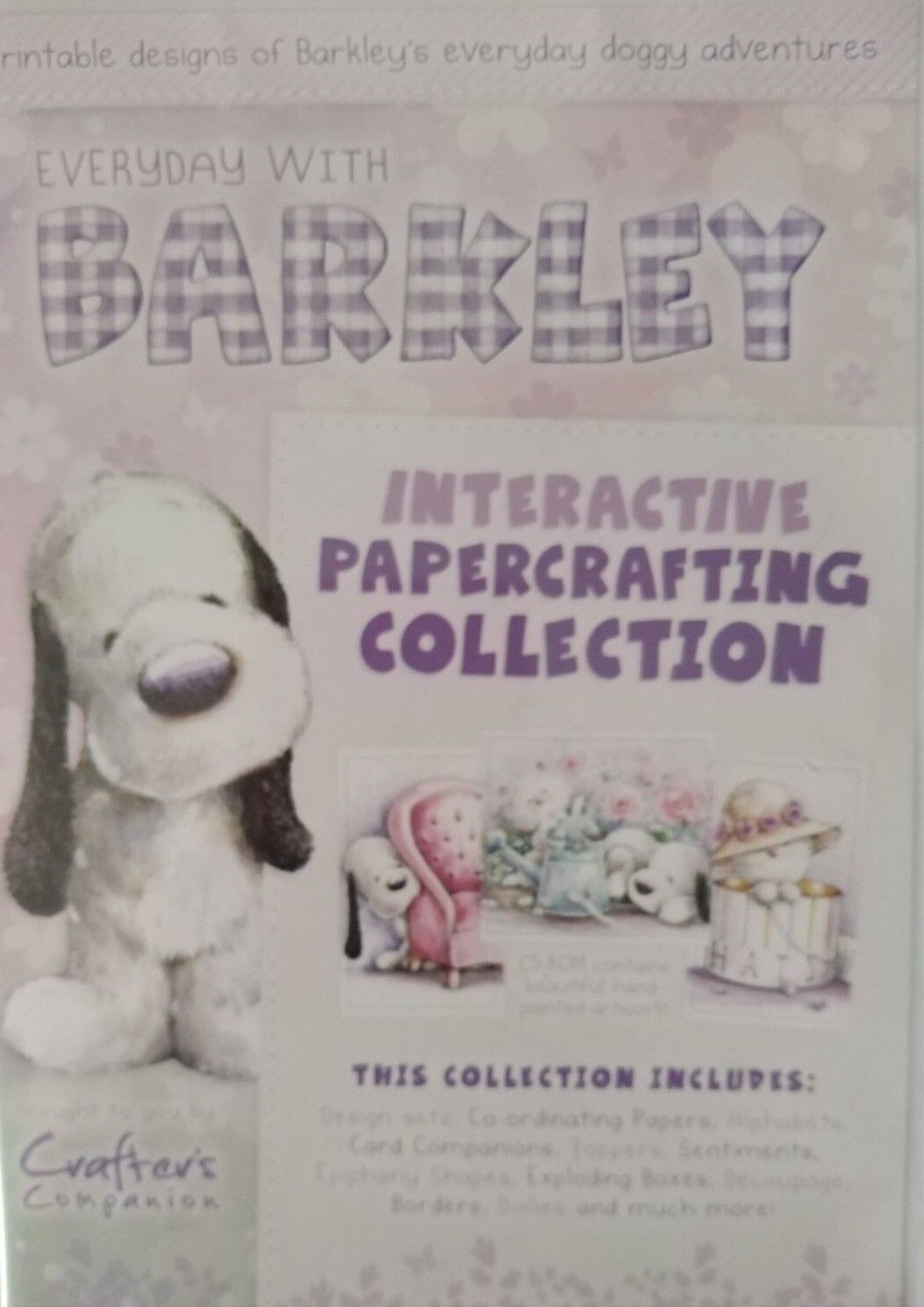 EVERYDAY WITH BARKLEY, Interactive Papercrafting CD-ROM - CRAFTER'S COMPANION