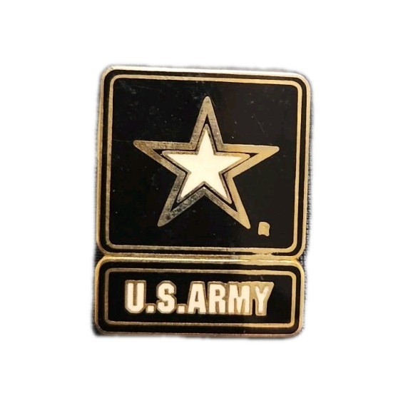 Vintage US Army Armed Forces Star Tie Tac Lapel