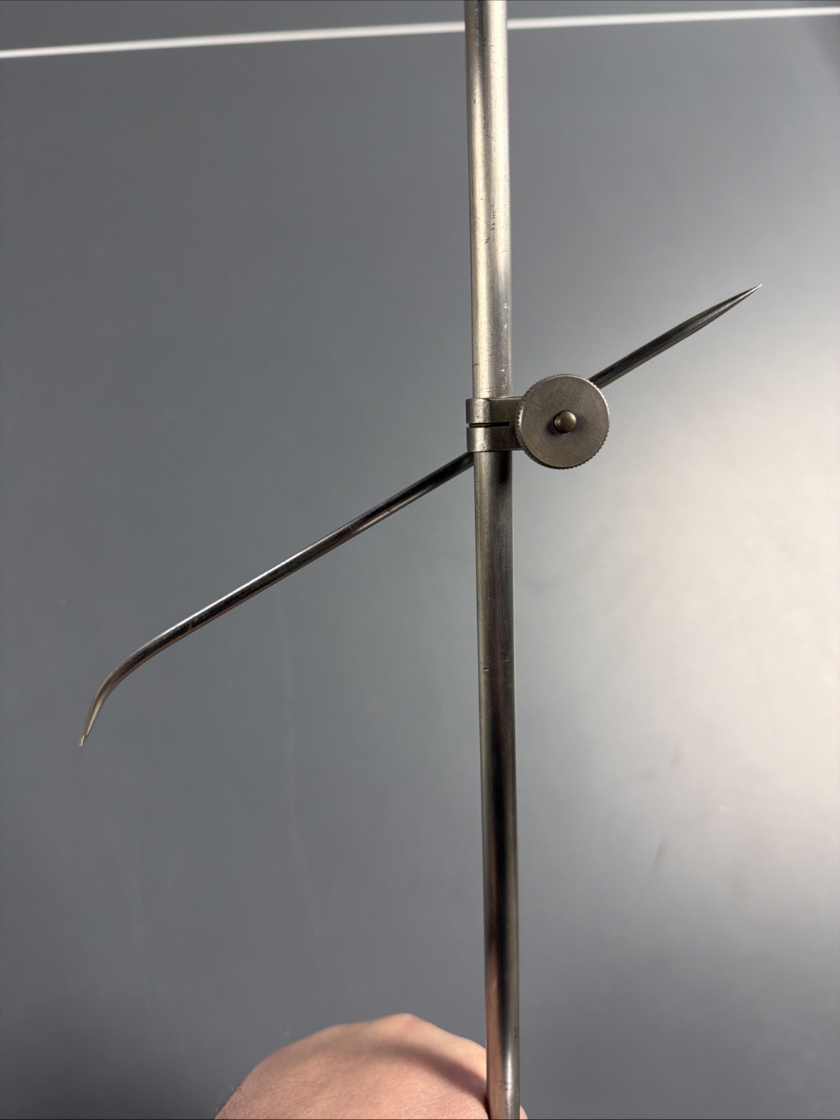 Starrett Surface Gage W 18 Inch Spindle Post Machinist Tool Maker - Great Shape.