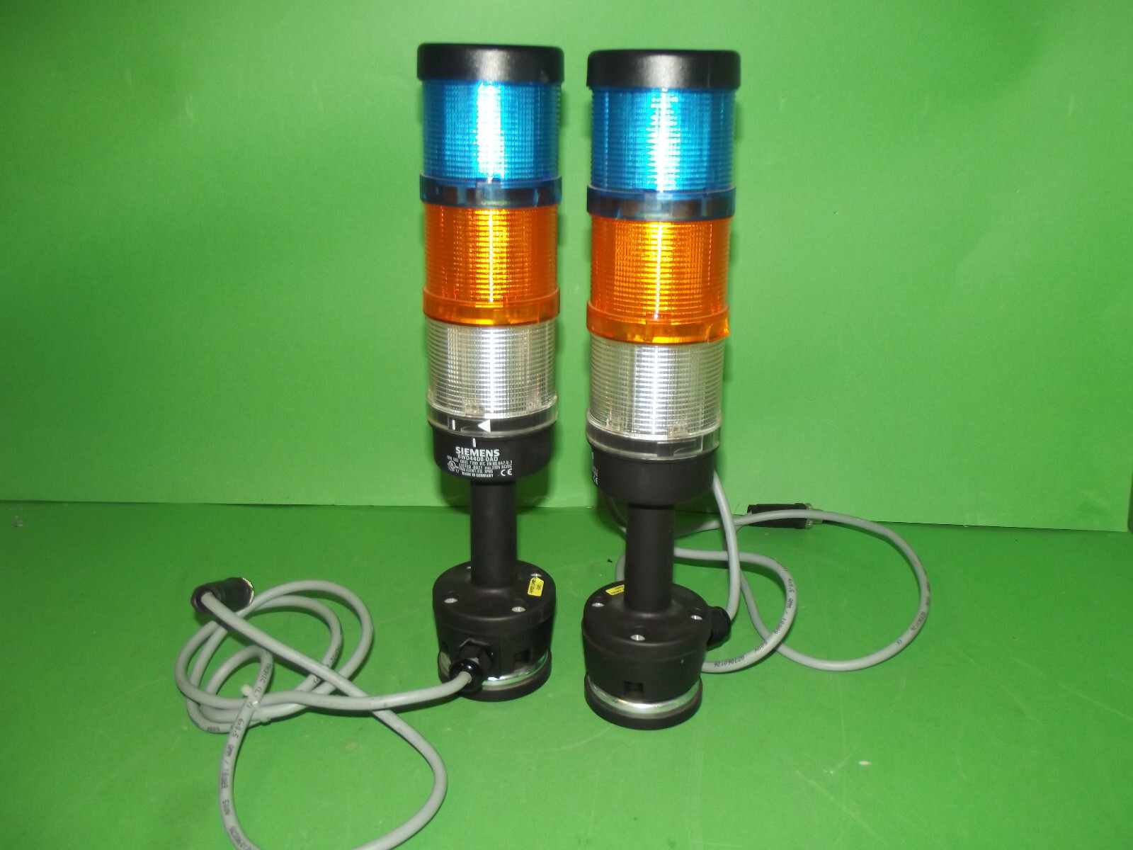 Siemens 8WD4408-0AD stack light + Cable + Connector