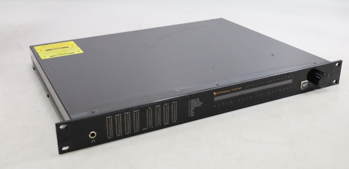 Wheatstone IP88-3E WheatNet-IP Mix Engine BLADE-3 AES67 Broadcast Console DSP