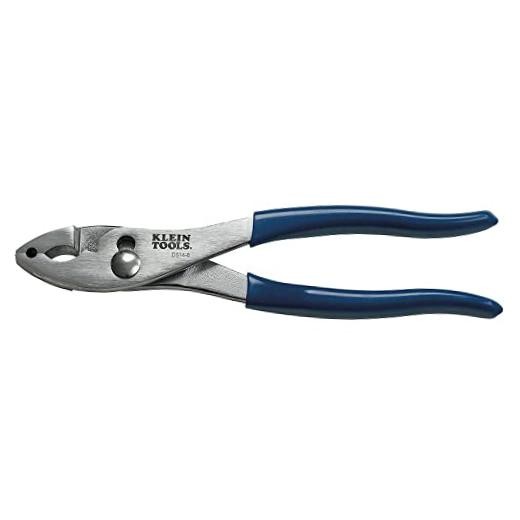 Klein Tools D514-8 Slip Joint Pliers Hose Clamp, 8-Inch