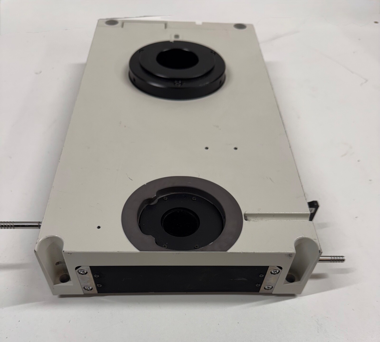 Nikon Microscope Eclipse E800 Beam Splitter Module Analyzer FM Cube