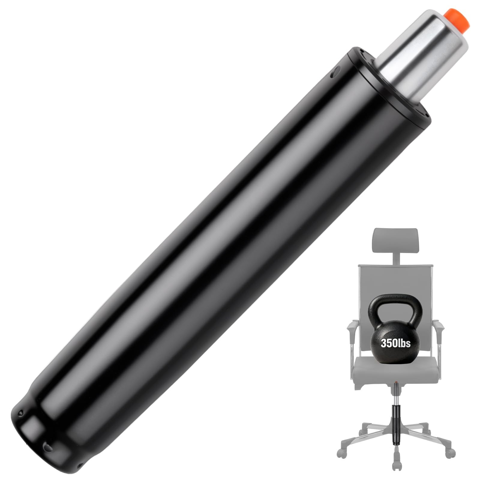 Krismose 11.5"-17" Office Chair Gas Lift Cylinder, Standard Pneumatic Piston ...