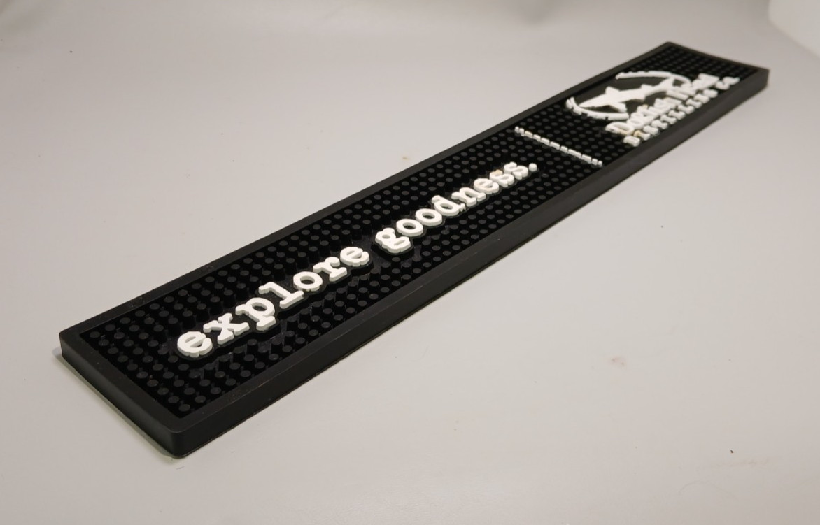 Dogfish Head Rubber Bar Mat Drink Rail Spill Explore Goodness