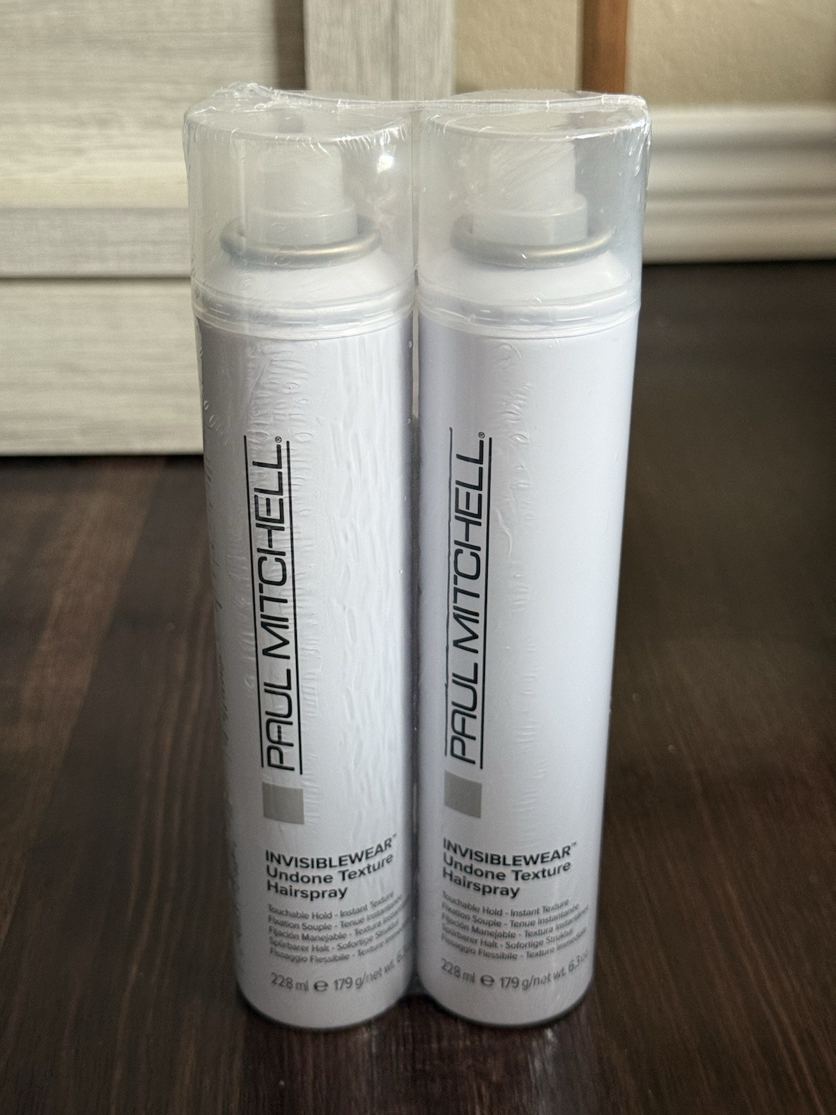 Paul Mitchell Invisiblewear Undone Texture Hairspray 6.3 oz/ 2 PACK