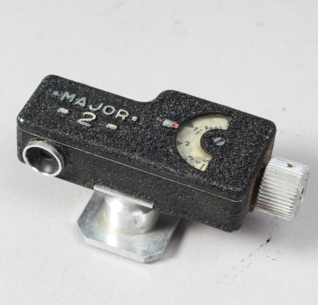 MAJOR 2 ACCESSORY RANGEFINDER FOR RETINA, LEICA 1, NIKKONOS WORKS MADE IN FRANCE