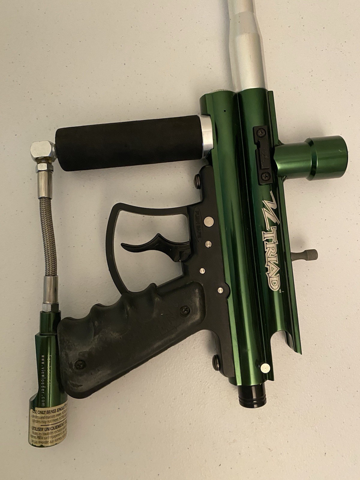 VL Triad Paintball Gun Green - Great Condition - UNTESTED