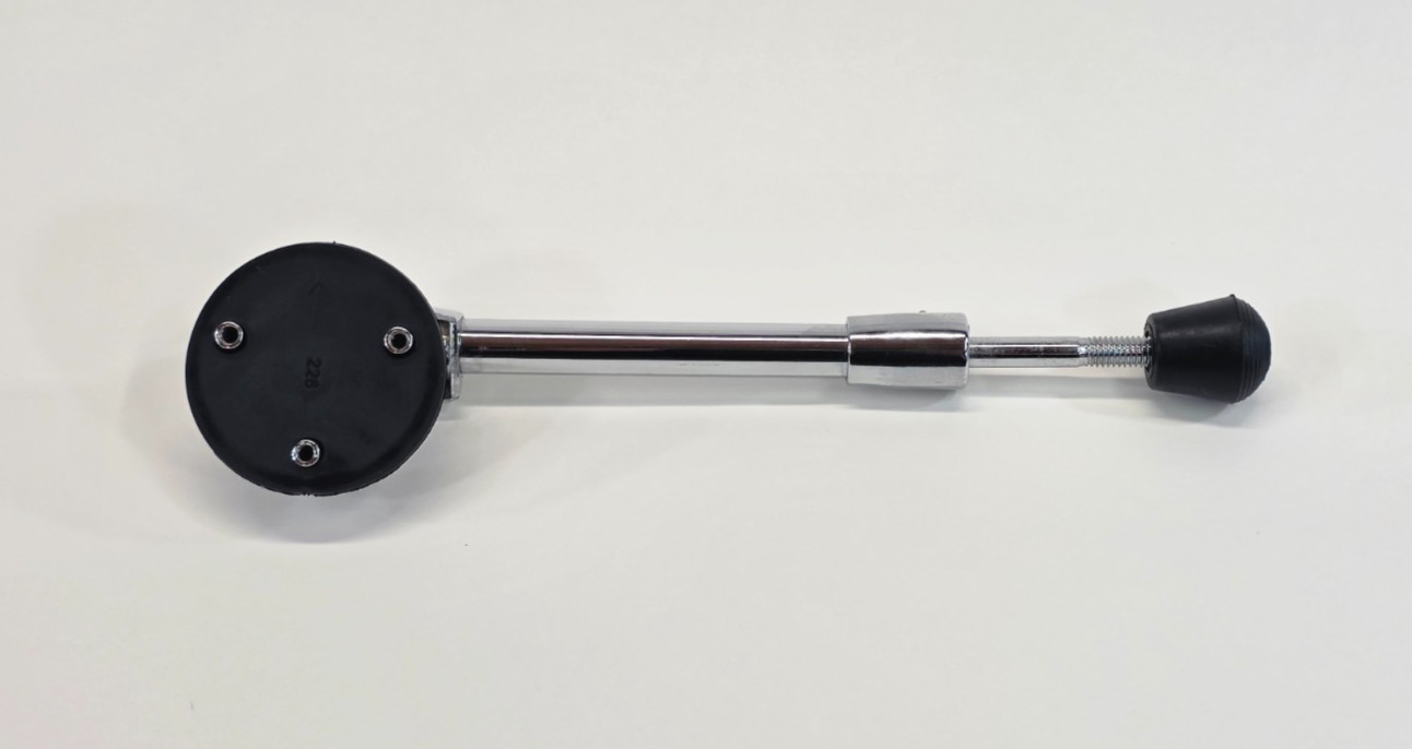 OCDP VENICE Bass Drum Spur Leg Complete Post Assembly -Chrome