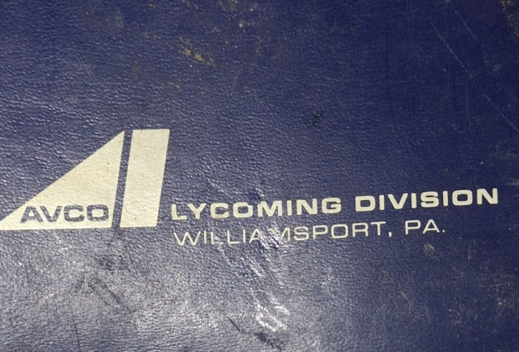 Engine Model Description and Aircraft Application Manual 1971 AVCO Lycoming Div.