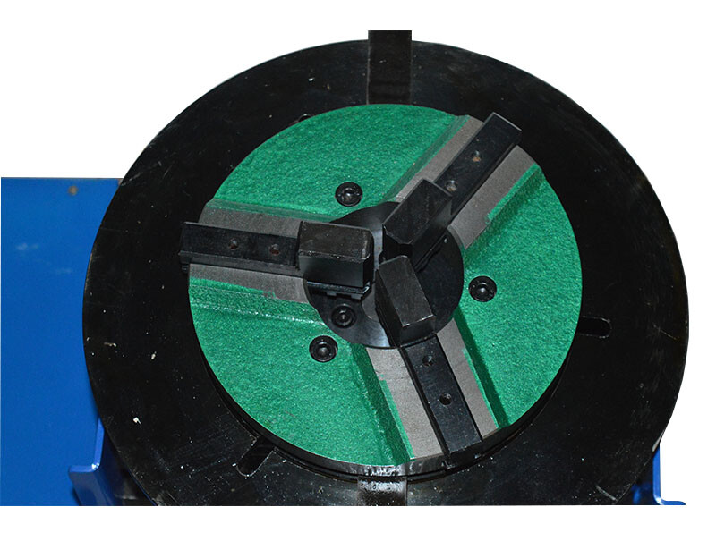 110V 50KG Welding Positioner Turntable(PLC Controller) with 200mm Chuck