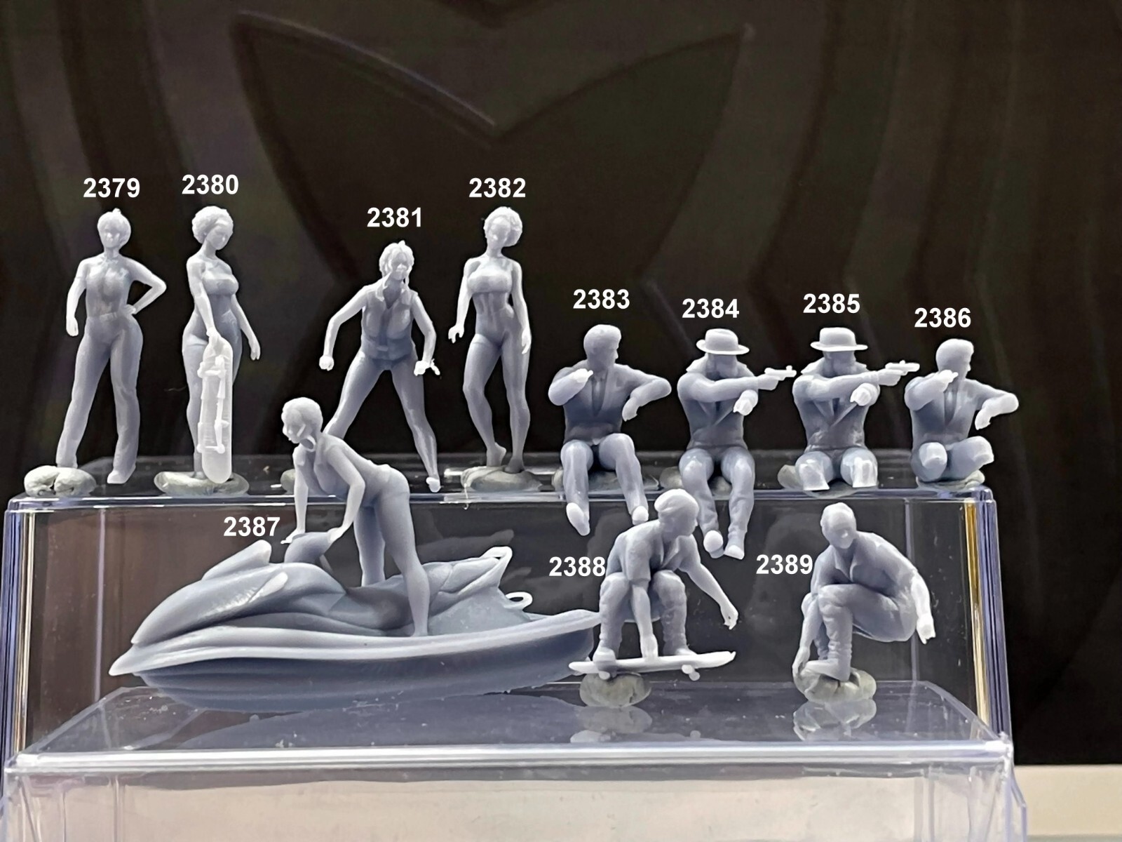 1:64 Figures  - For Dioramas Miniature Figures 164 Fig Lot 537