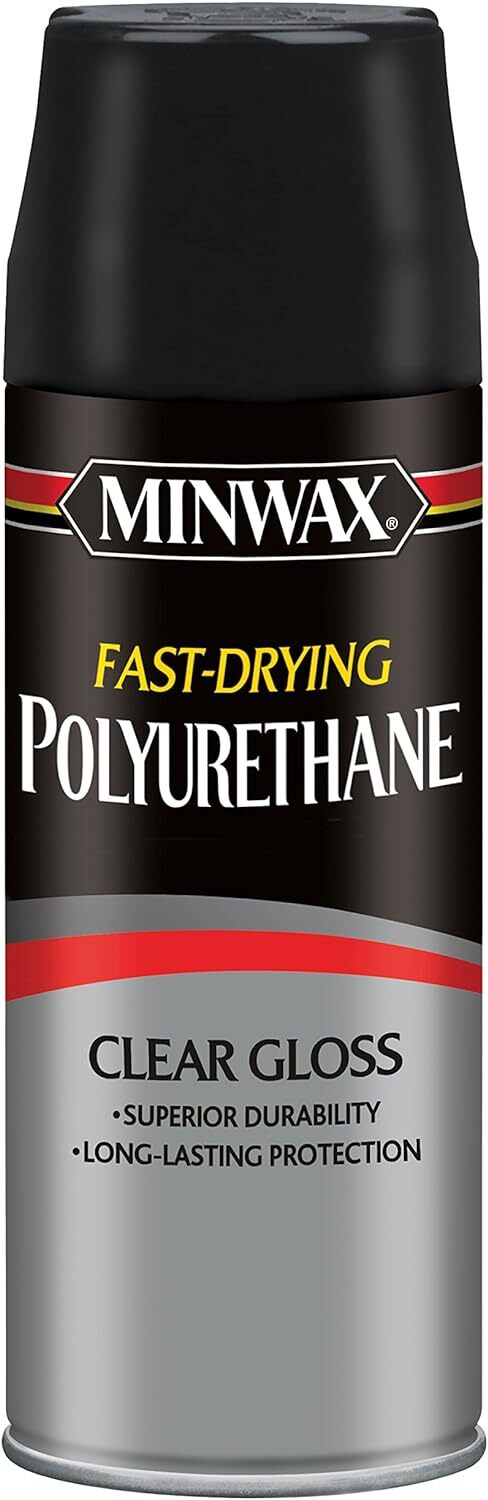 Minwax 33050000 Fast Drying Polyurethane, 11.5 oz, Gloss