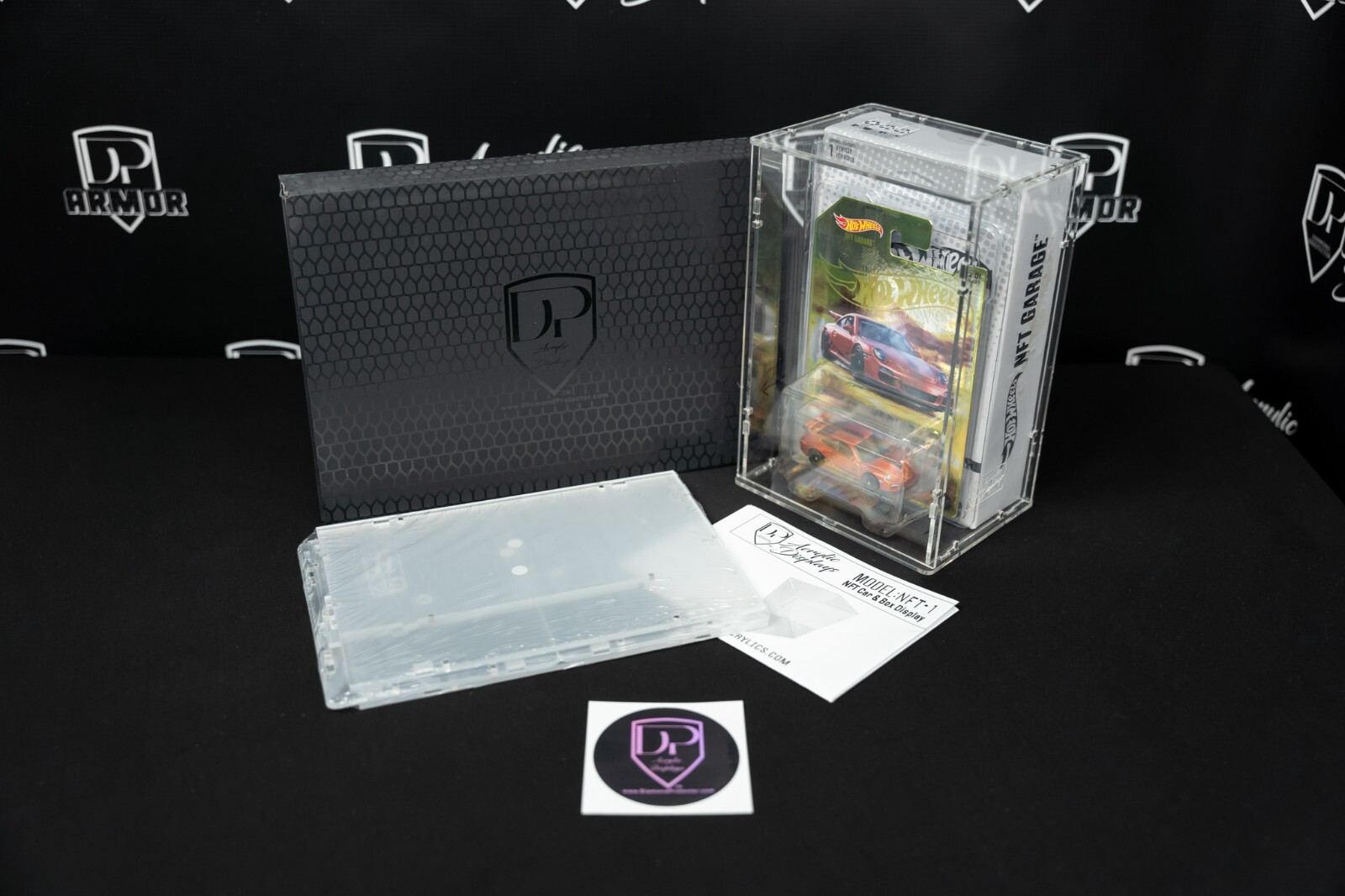 Diamond Protector Hot Wheels NFTH Garage Acrylic Display