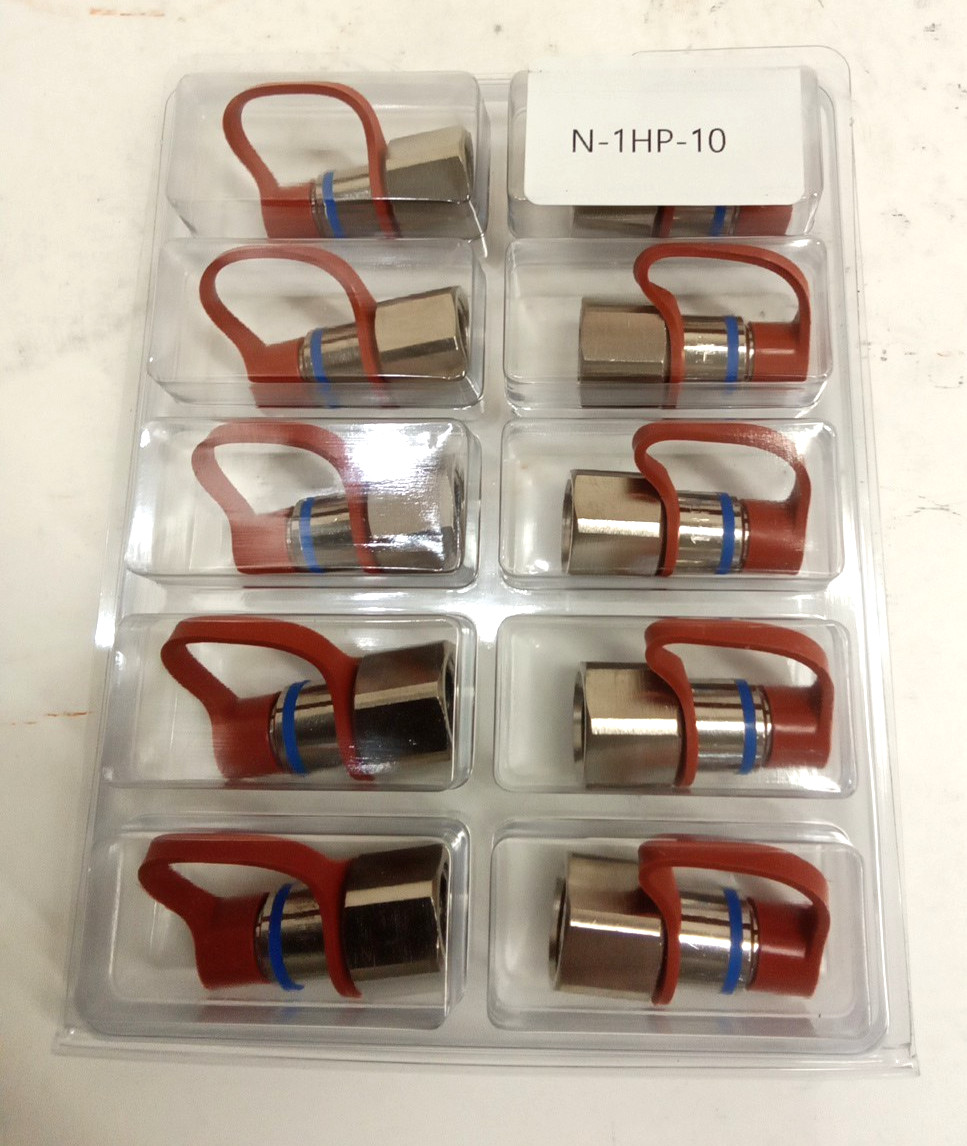 Buckeye N-1HP-10 Kitchen Mister 1 Flow Point-High Proximity Blue Nozzle 10pk