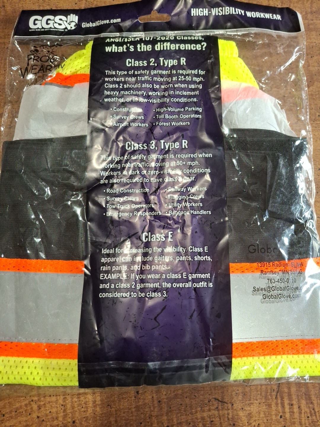 GGS High Visibility Mesh Polyester Gaitors High-visibility Yellow/orange