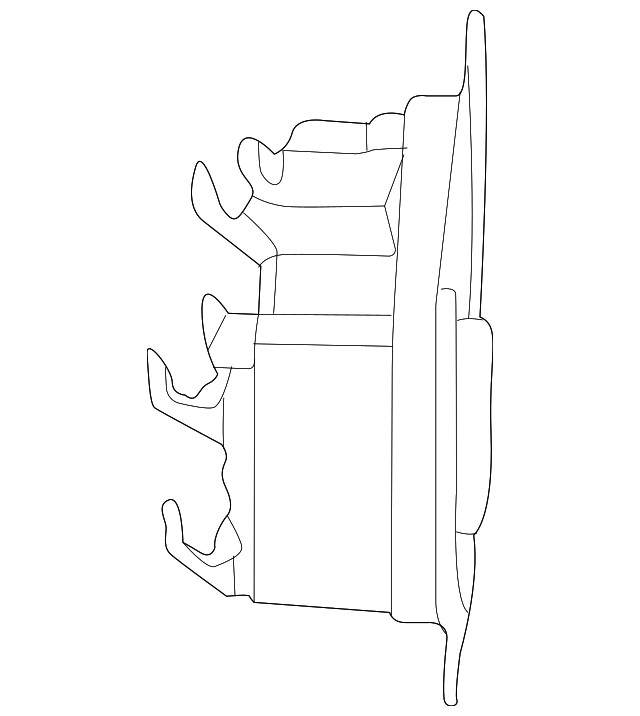Genuine Ford Blind Spot Detection System Warning Sensor Bracket ML3Z-14D189-L