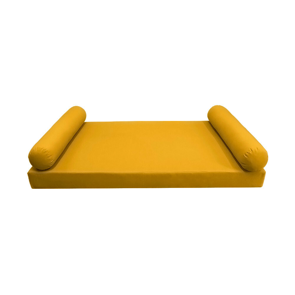 |SLIPCOVER ONLY|S5 Daybed Mattress Bolster Pillow Cover Knife Edge Queen AD108