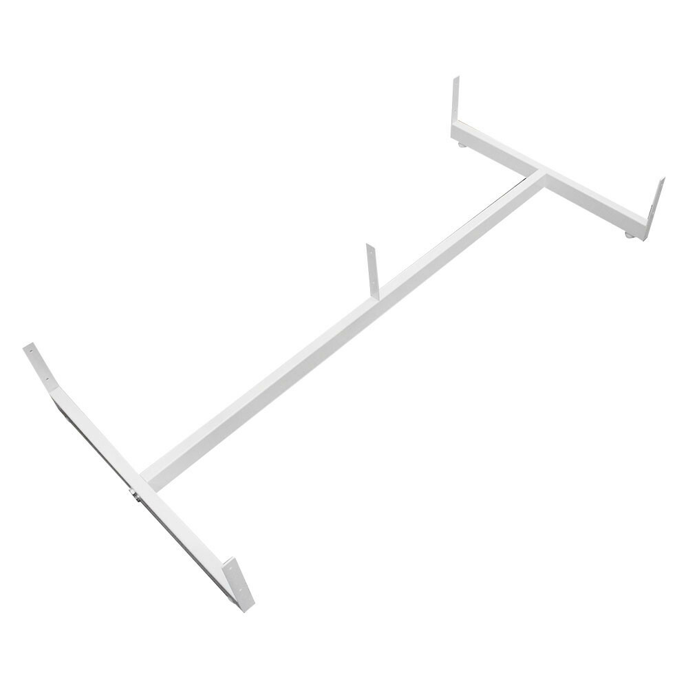 WHITE Gondola Base Floor Stand Display Gridwall Grid Panel Retail Fixture 50x25