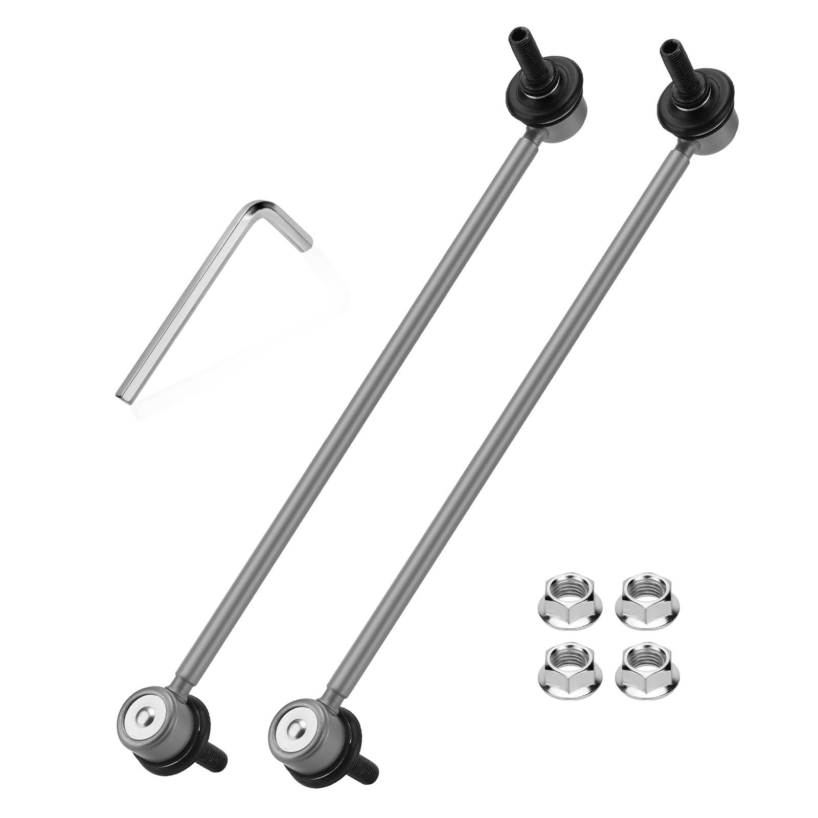 K750554 Zinc-Nickel Alloy Front Stabilizer Sway Bar Links for 2012-2015 Ford ...