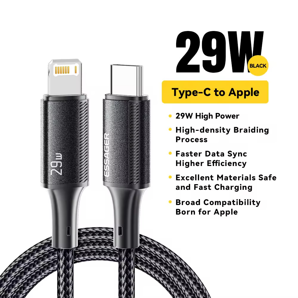 Essager USB C Cable For iPhone 14 13 12 11 Pro Max Xs 8 Plus iPad Macbook Wire