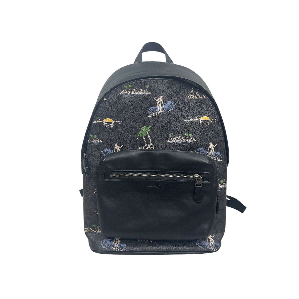 Coach West Backpack Surf Print (CSC054212)