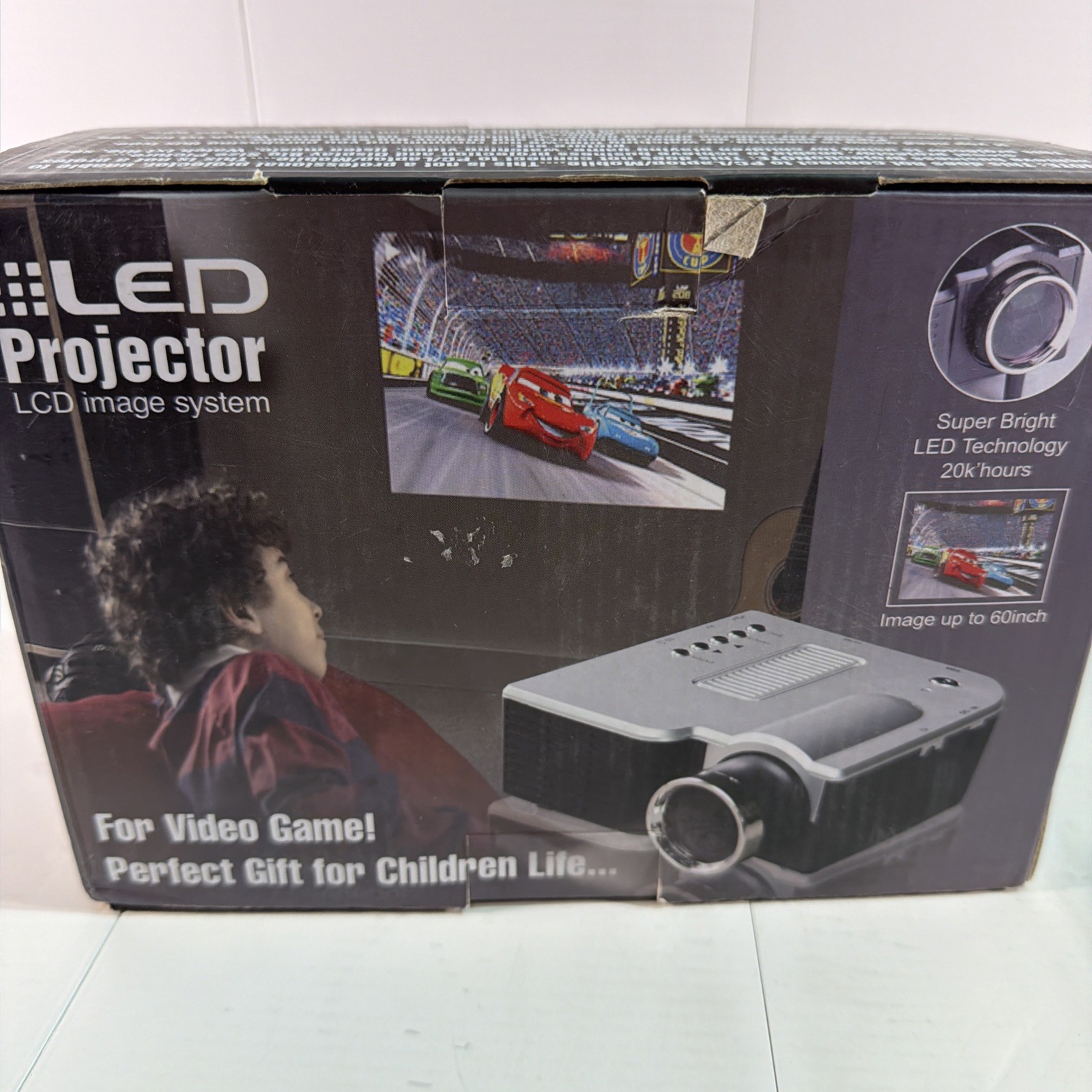 Portable Mini LED Entertainment Projector LCD Image System