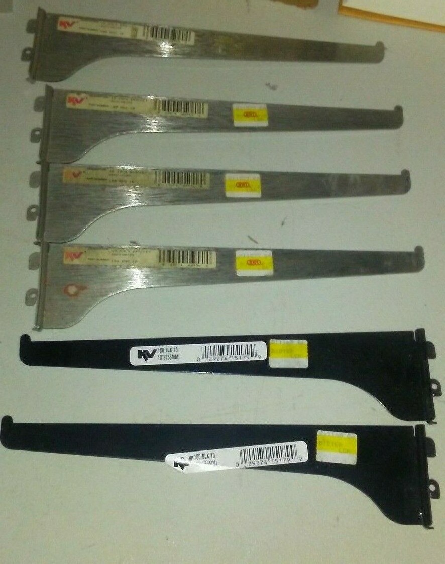 ((7)) KV 10" Shelf Brackets Hardware ((Unused!))