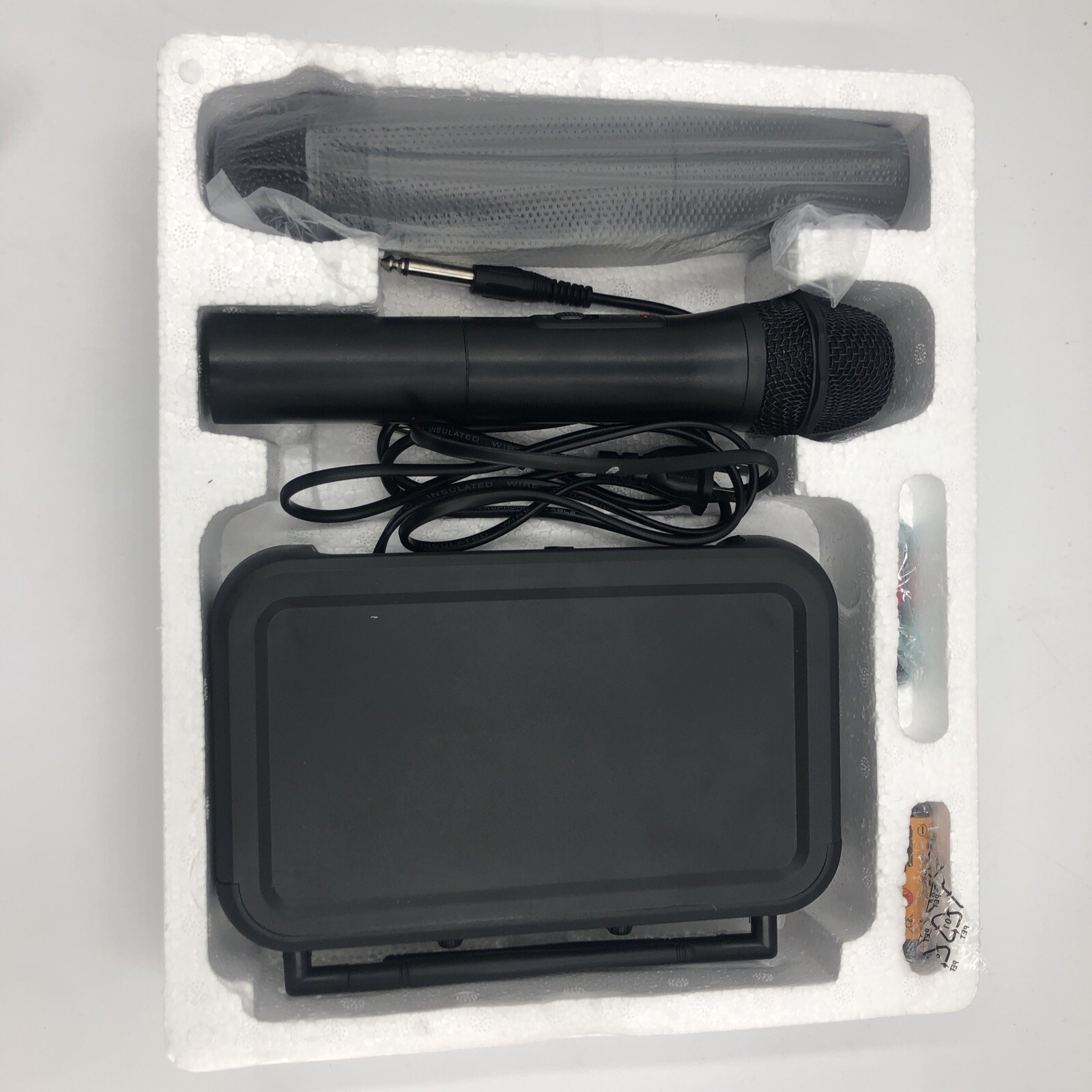 Pyle Fixed Frequency Wireless Karaoke Microphones w/ 2 Handheld Mics