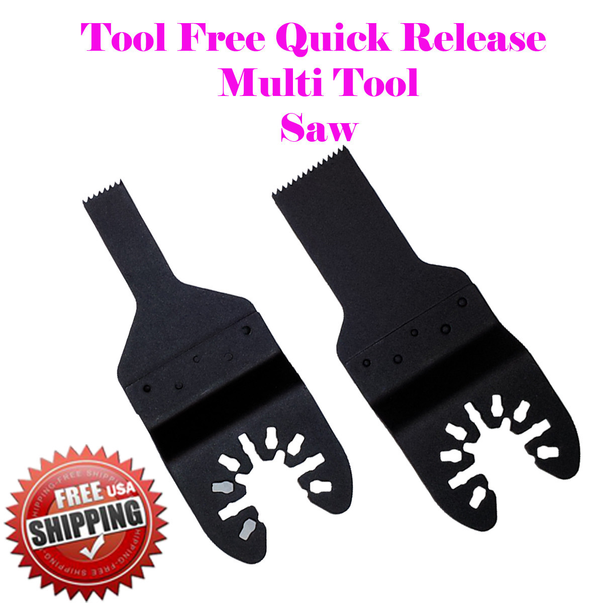 2 Multi Tool Saw Blade For Rockwell Sonicrafter RK5140K RK5139K Porter Cable