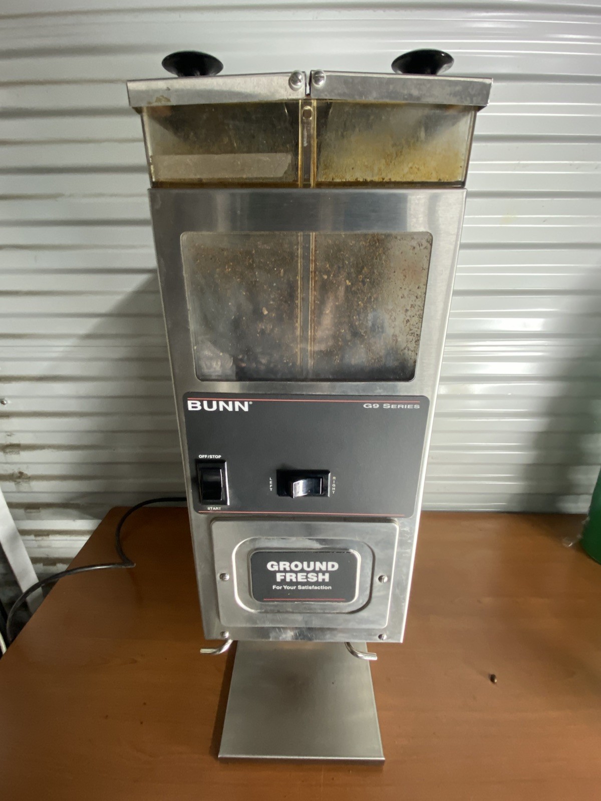 Bunn G9-2T HD Tall Commercial Coffee Grinder Dual Hopper