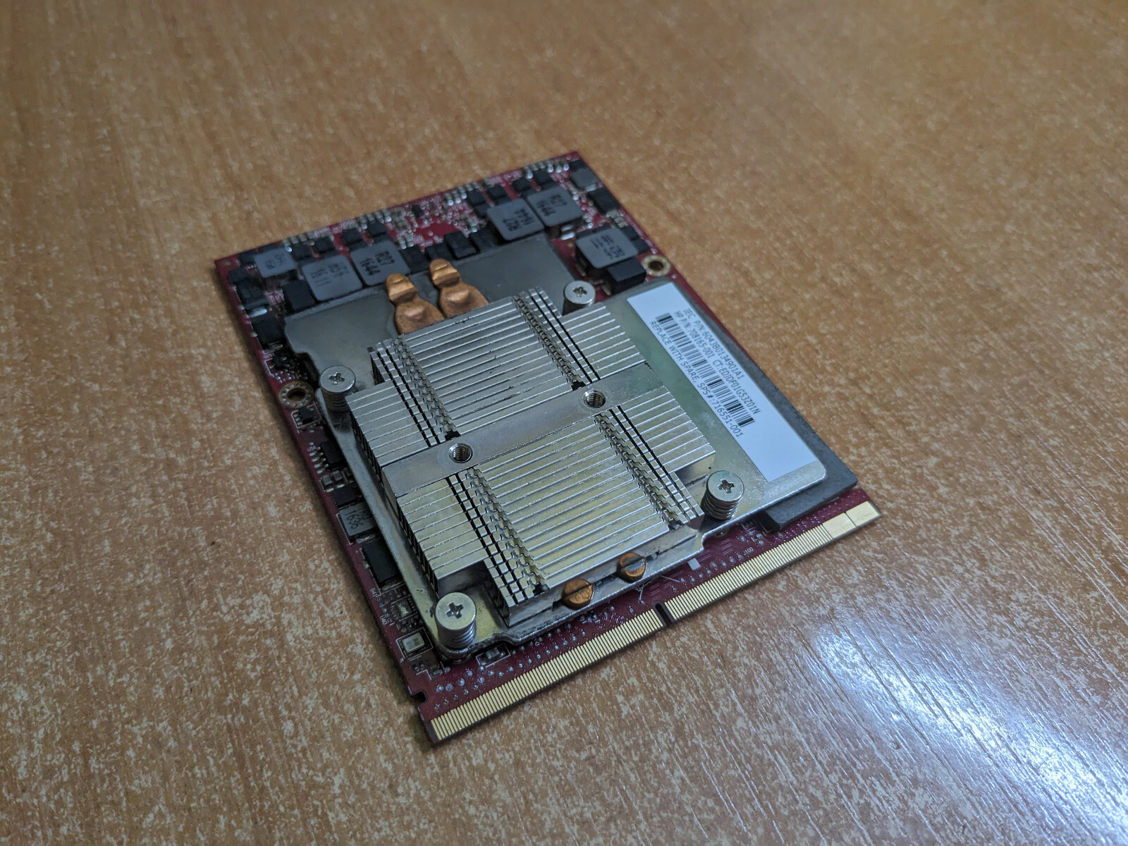HPE FirePro S7100X MXM 8GB GDDR5 MxGPU Accelerator Card /w HEATSINK and X-Clip