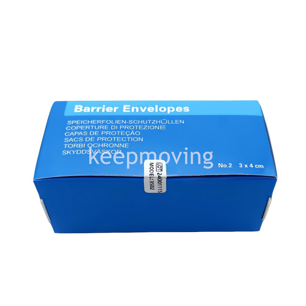 Barrier Envelopes for Phosphor Plate Dental Digital Sensor X-Ray #2 Side Opening