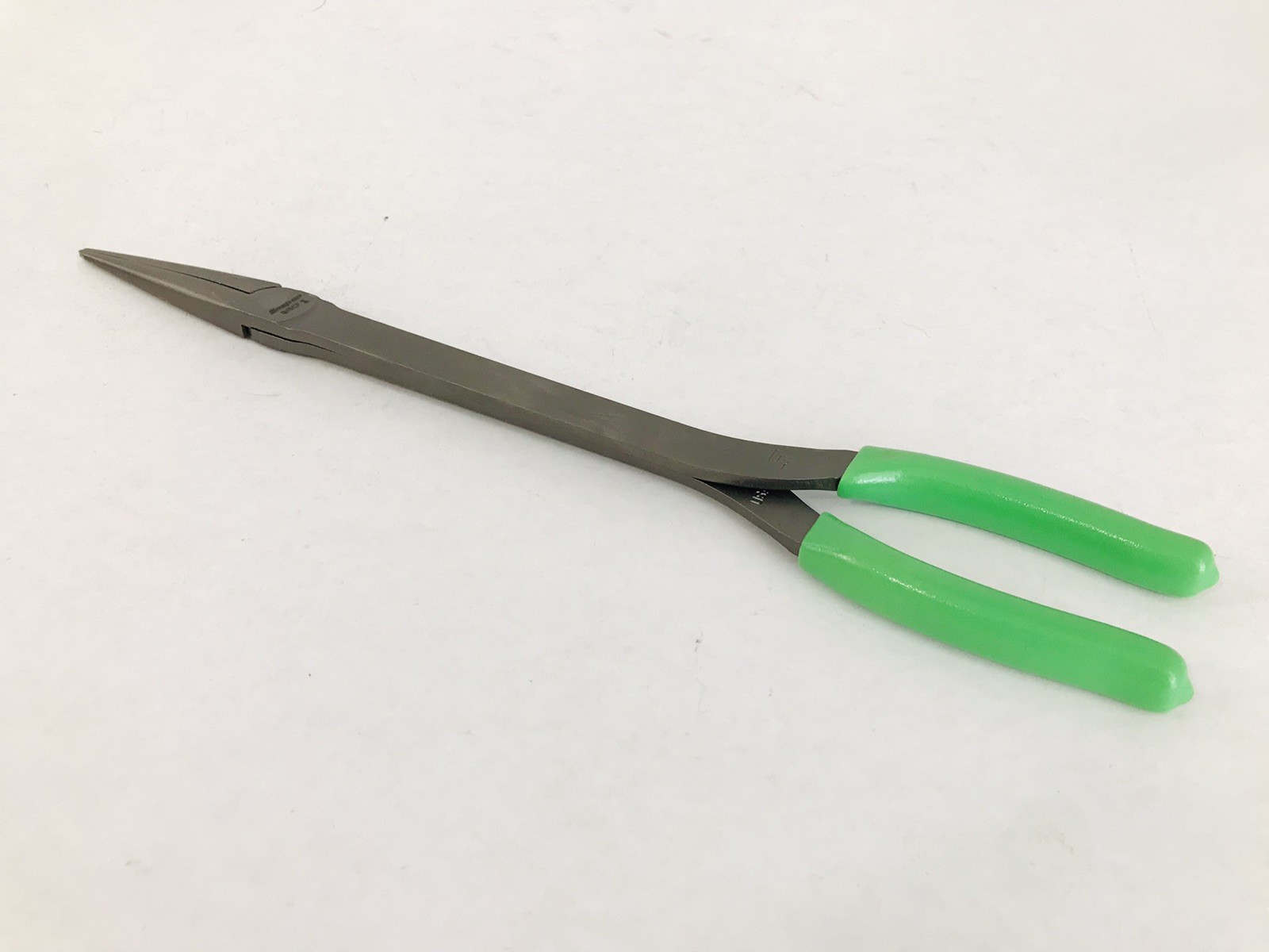 Snap-on 15" Long-Neck Needle Nose Talon Grip Pliers (Green) NEW!!!