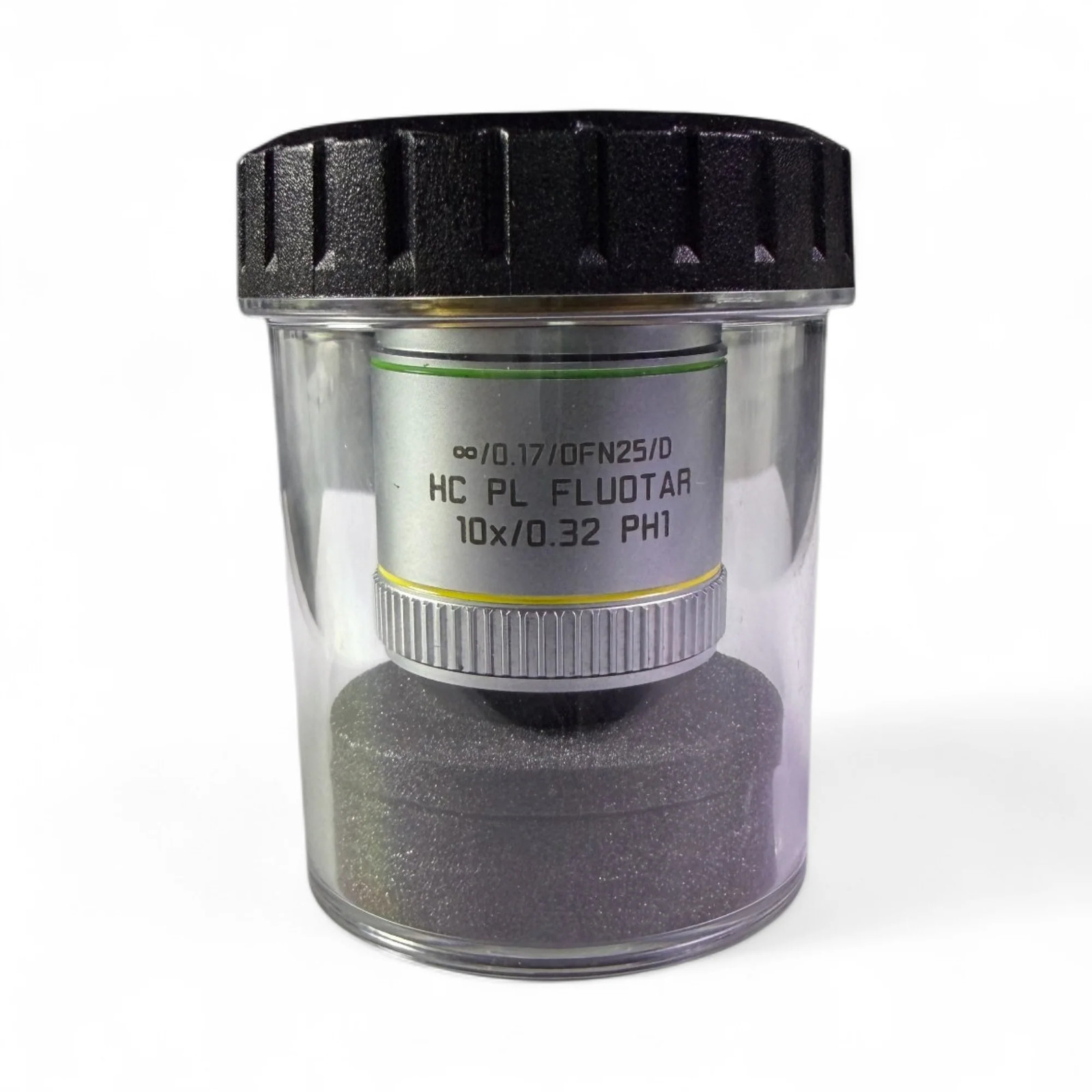Leica HC PL FLUOTAR 10x/0.32 PH1 OFN25/D Objective Lens 506522