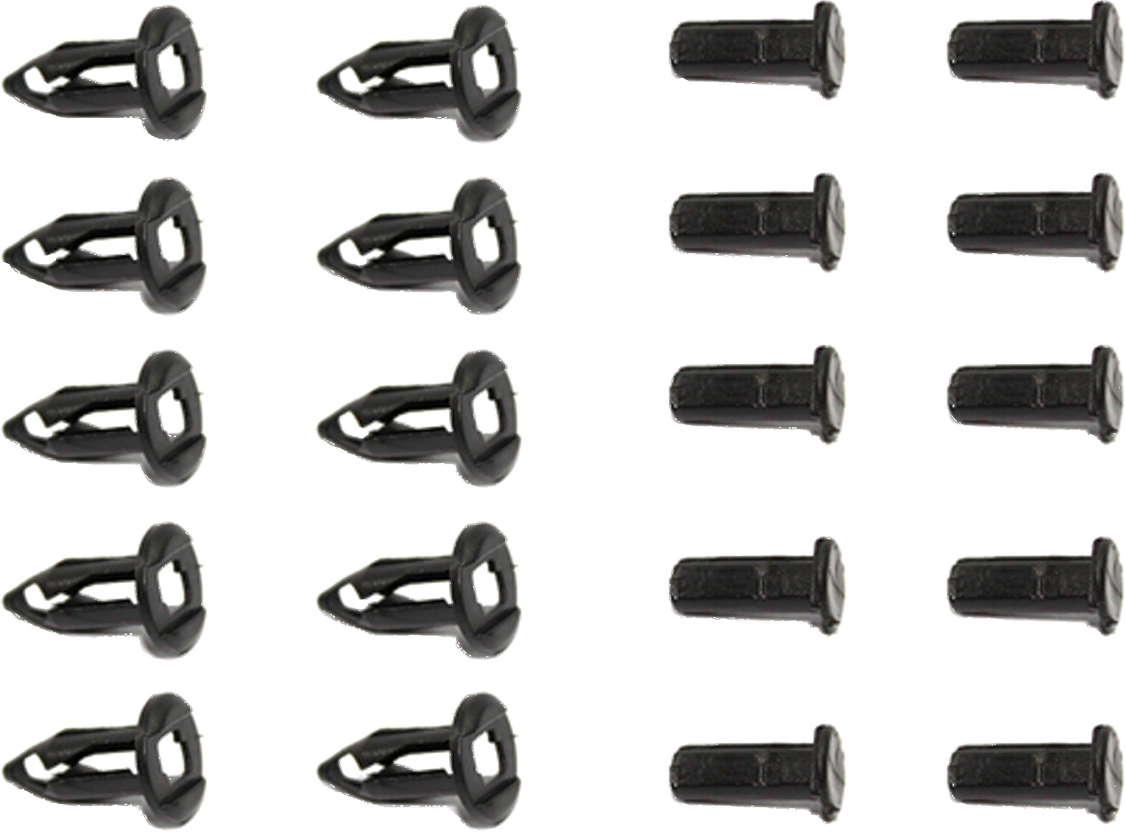 Sp1 AT-04025 10/PK Fender Clips/Push Rivets