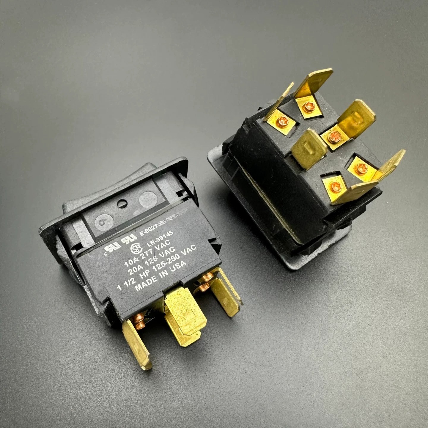 1PCS NEW FOR E-60272 ship type switch 6-pin 3-speed rocker switch LR-39145 10A