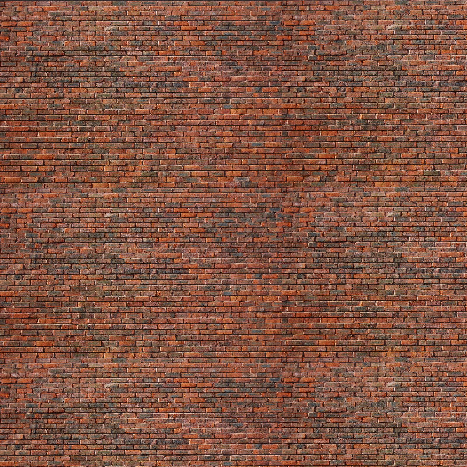 HO Scale Brick Model Train Scenery Sheets - Five 6"x6" Self-adhesive Sheets