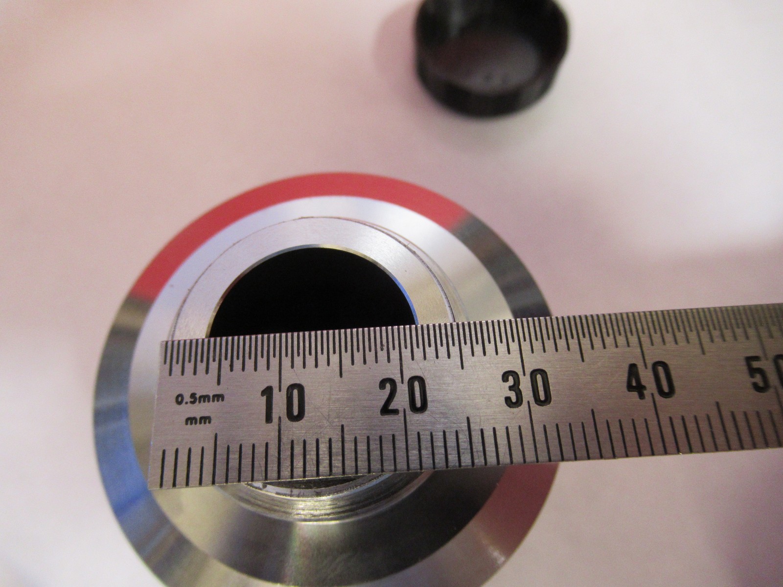 MICROSCOPE PART NIKON CAMERA ADAPTER C MOUNT JAPAN OPTICS AS PICTURED 96-B-04