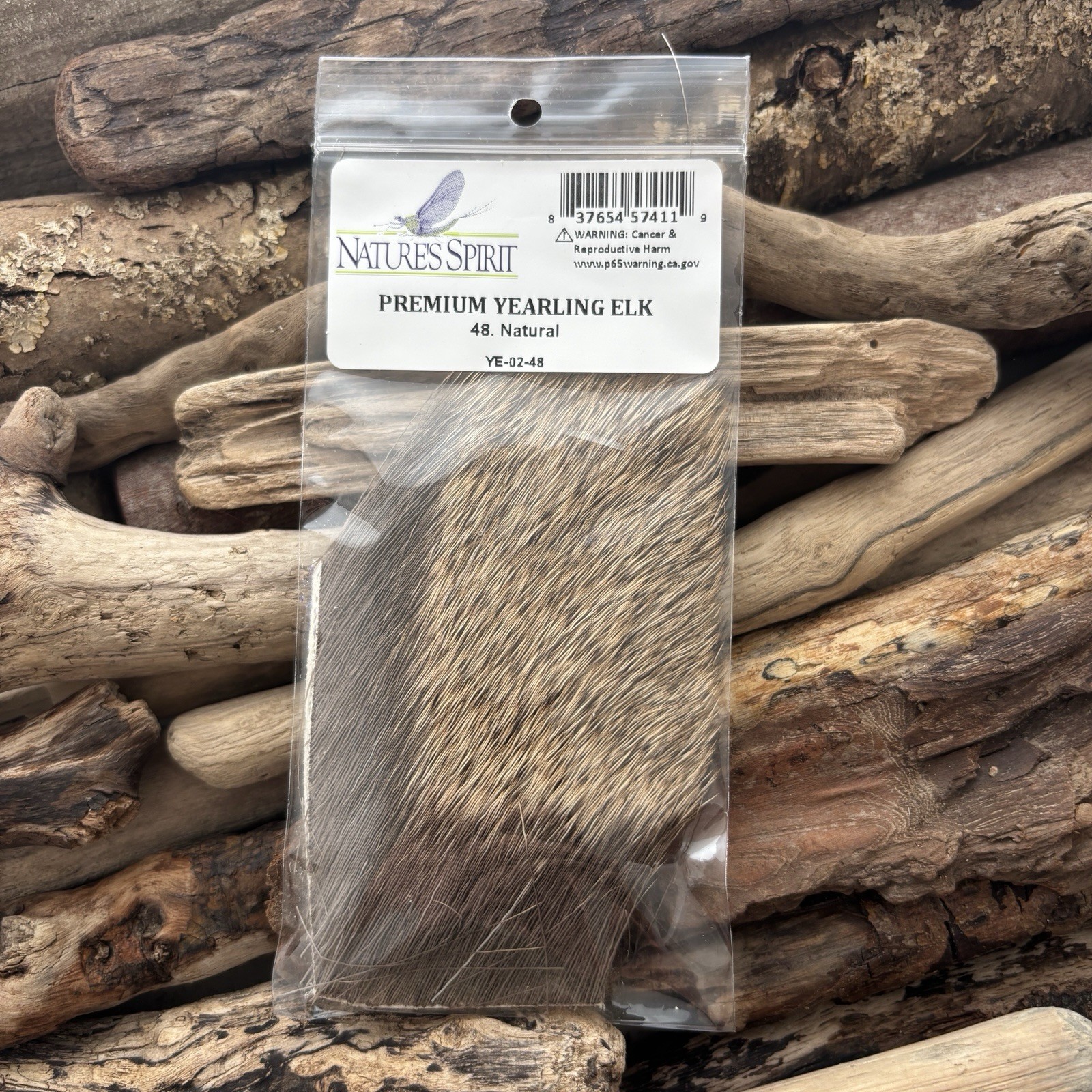 Nature's Spirit Premium Yearling Elk Hair for fine Caddis Dry Flies and Emergers