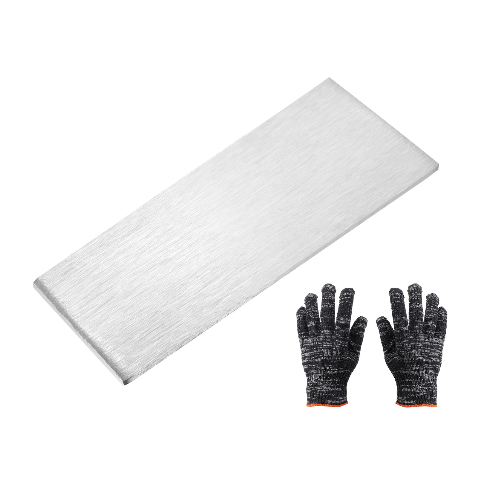 316 Stainless Steel Flat Bar, 1/8"(3mm)T x 1-9/16"(40mm)W x 3-15/16"(100mm)L