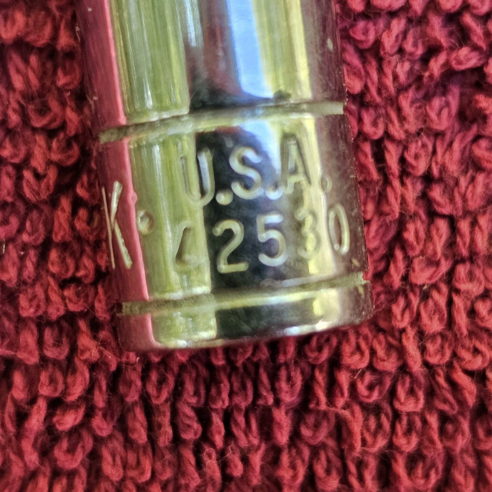 S-K 42530, 1/4" Dr. Socket, T30 Bit Holder, No Bit.