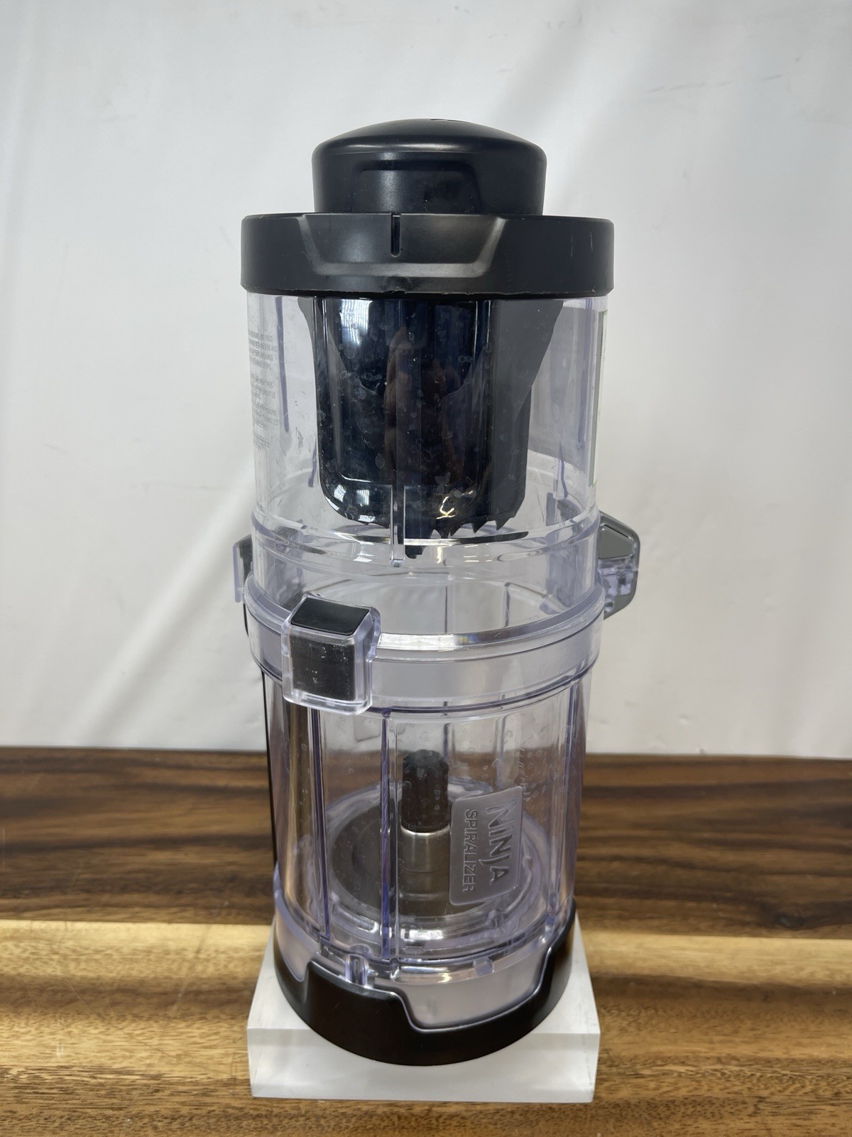 Ninja NN310 Precision Auto-Spiralizer Attachment with pusher, no blades.