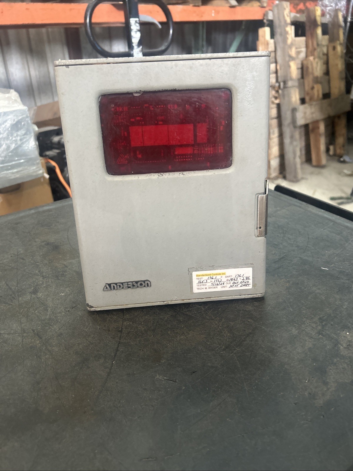ANDERSON INSTRUMENTS MODEL FD110 DIGITAL REFERENCE THERMOMETER DART